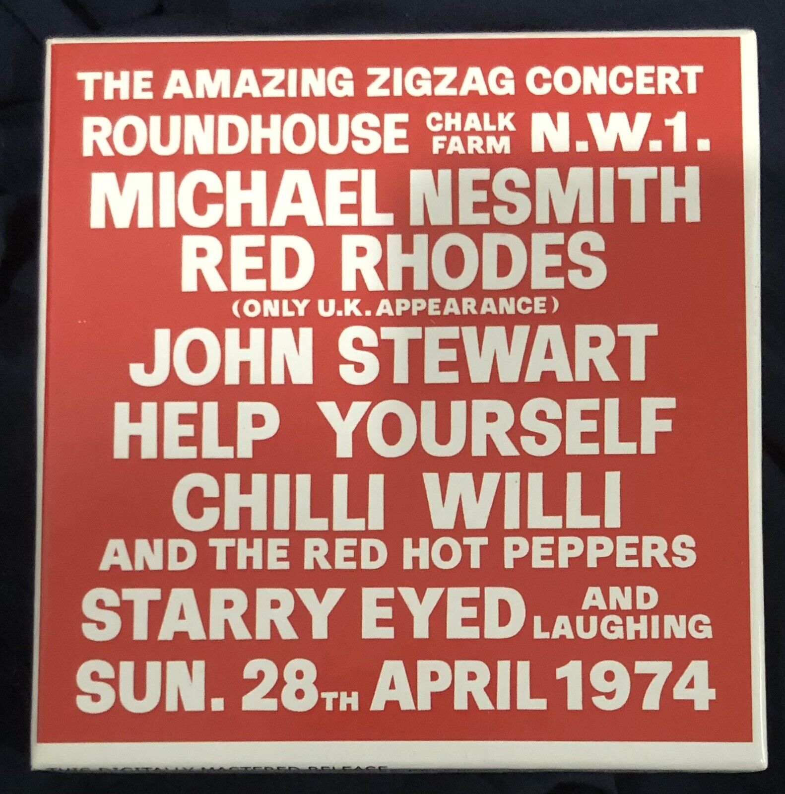 MICHAEL NESMITH Amazing ZigZag Concert  5CD RARE LIMITED EDITION BOX SET Monkees