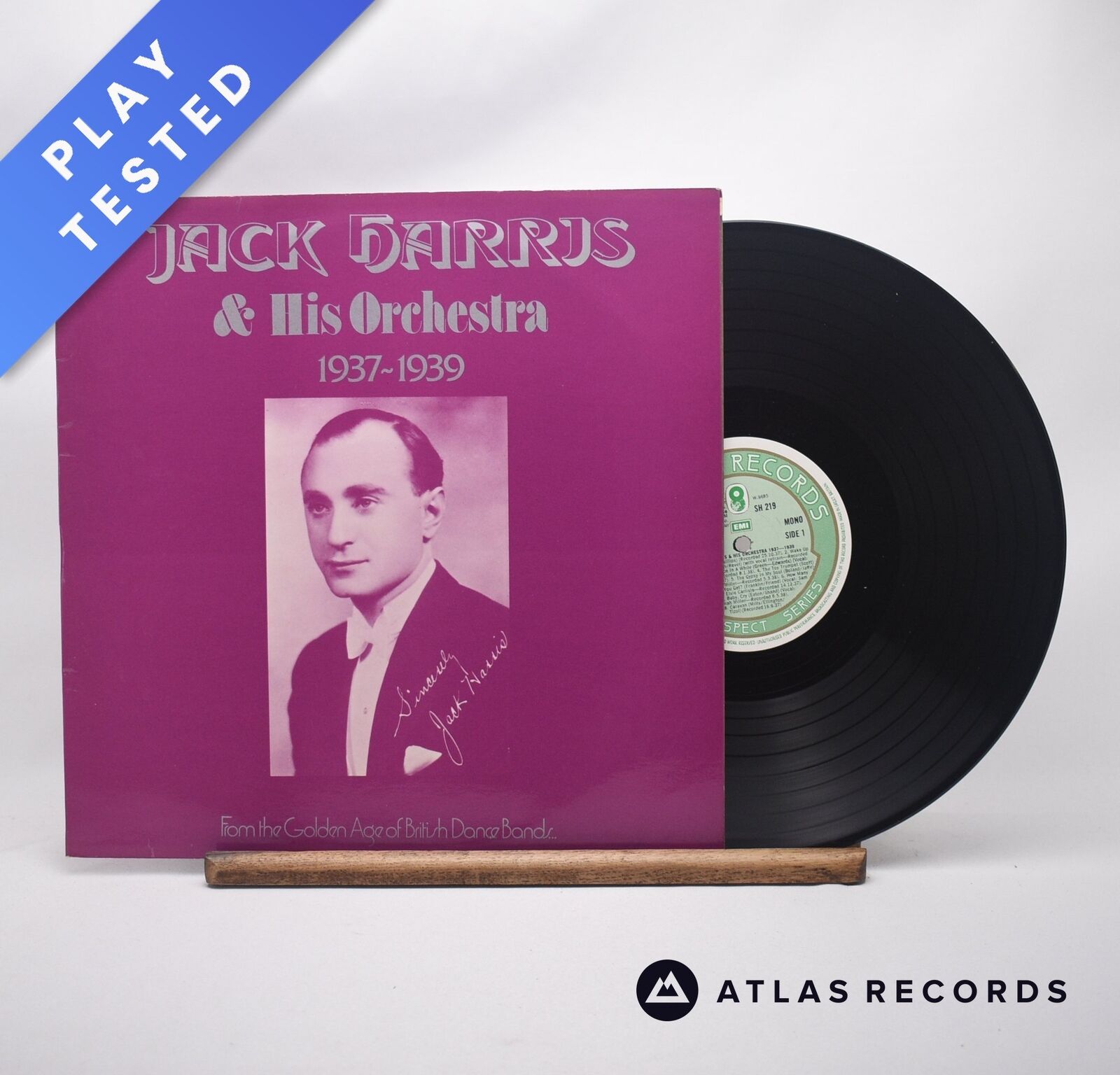 Jack Harris & His Orchestra - 1937-1939 - LP Vinyl Record - EX/EX