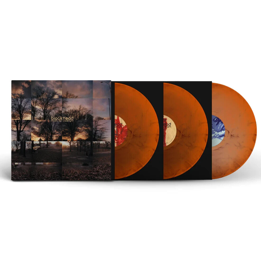 Blockhead - Music by Cavelight (3xLP) (180g Burnt Orange Marbled) Vinyl Record