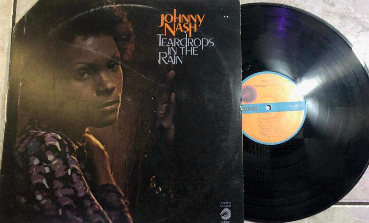 Johnny Nash - Teardrops in the Rain vinyl record