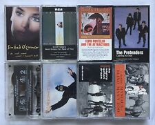 Pop Rock Cassette Tape Lot: Pretenders, Morrissey, Lemon Drops, Eurythmics, U2 picture