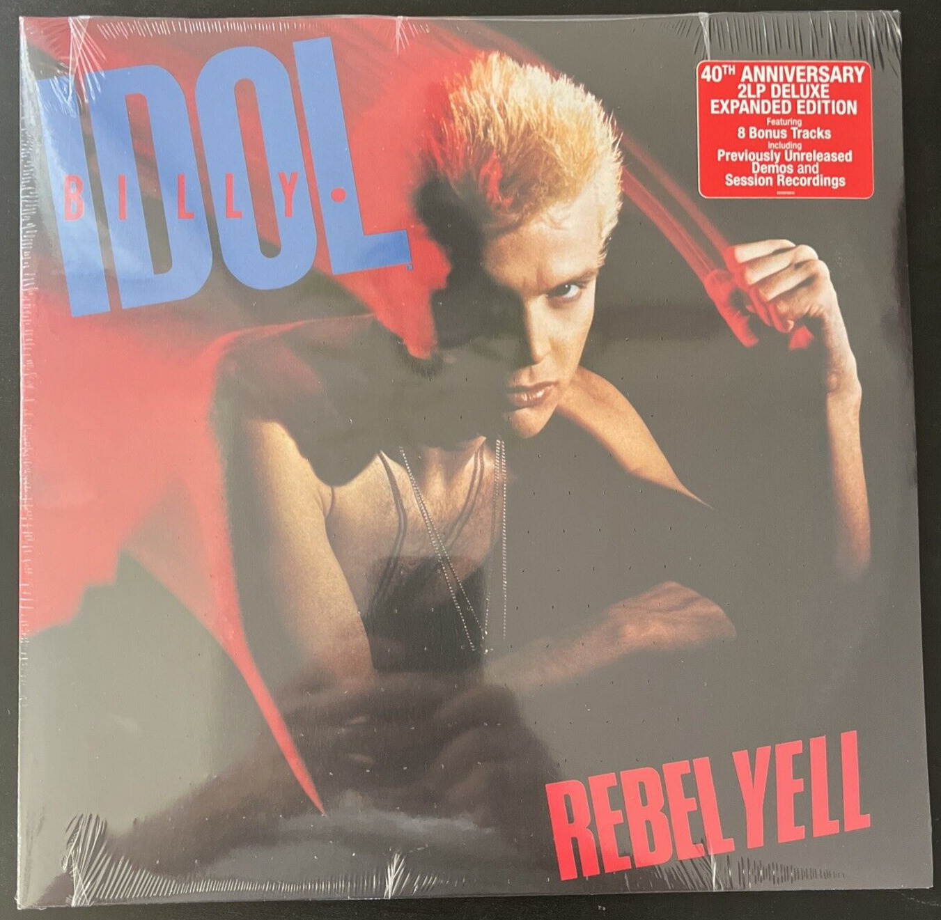 BILLY IDOL REBEL YELL 40TH ANIVERSARY DELUXE VINYL 2LP SEALED MINT