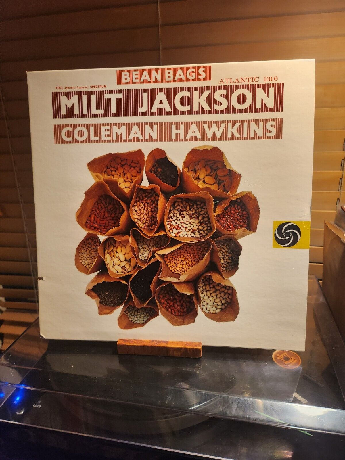 Milt Jackson Coleman Hawkins, Bean Bags, Atlantic Stereo, SD 1316, Vg+/Vg+