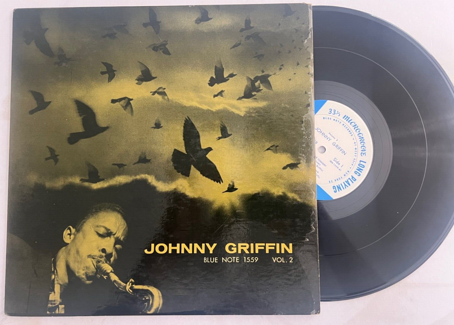 Johnny Griffin Blue Note 1559 LP Vol.2 W.63rd 23 RVG Ear DG Mobley Clean ~ Hear