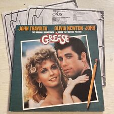 Grease OST Soundtrack 2 X LP RSO 1978 1st USA Press + Inners VG+ picture