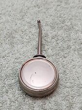 Vintage Banjo Style Chrome Oil Can, Oiler picture