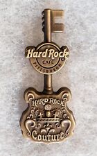 HARD ROCK CAFE PITTSBURGH 3D ANTIQUE BRONZE COUTURE GUITAR SERIES PIN # 71287 picture