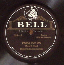 Orpheum Melody Masters Double Doo Doo / San  Bell Records 78 RPM 50 picture