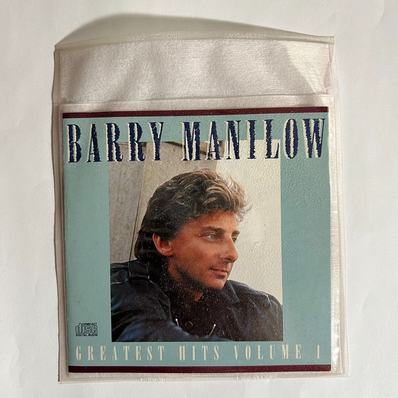 Barry Manilow - Greatest Hits Volume 1 CD with vinyl sleeve
