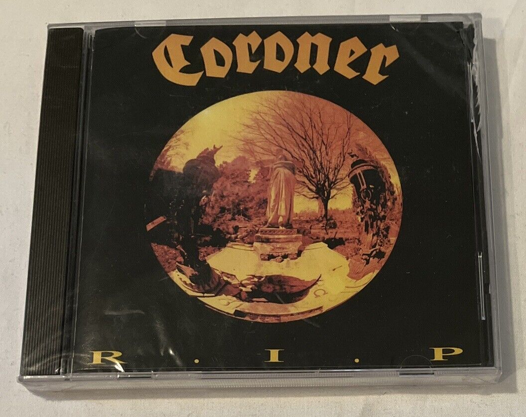 CORONER - Rip - CD - **STILL SEALED ** - RARE (crack In Case)