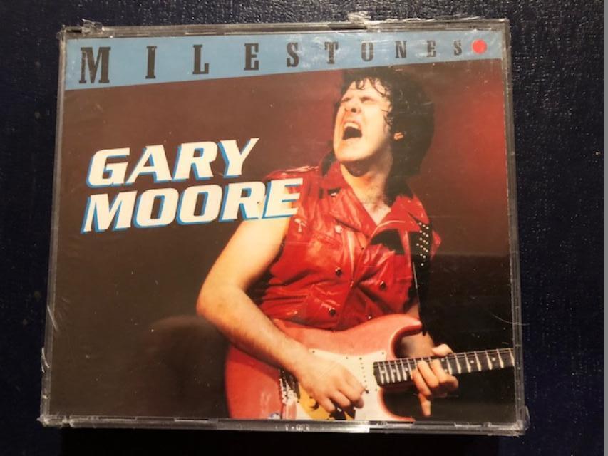 Milestones By Gary Moore  (2 CD Castle 107) New Sealed Ships 1st Class 
