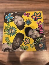 DE LA SOUL - 3 FEET HIGH AND RISING - VINYL LP  1989 TOMMY BOY TB 1019 Vintage picture