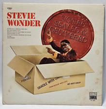 Stevie Wonder Signed Sealed & Delivered Vinyl LP Tamla 1970 - Ultrasonic Cleaned picture