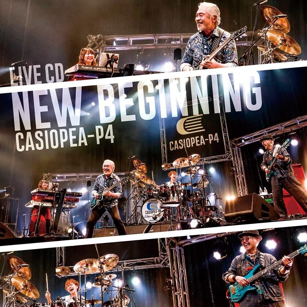 CASIOPEA-P4 NEW BEGINNING LIVE CD Blu-spec CD2 Japan HUCD-10320 4582137893206