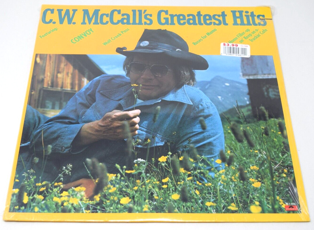 SEALED C W McCall\'s Greatest Hits Polydor PD16156 Cutout Music Club Country M