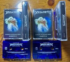 Megadeth A Night In Buenos Aires ( Double Cassette) Brand New /Only 250 PCs Made picture
