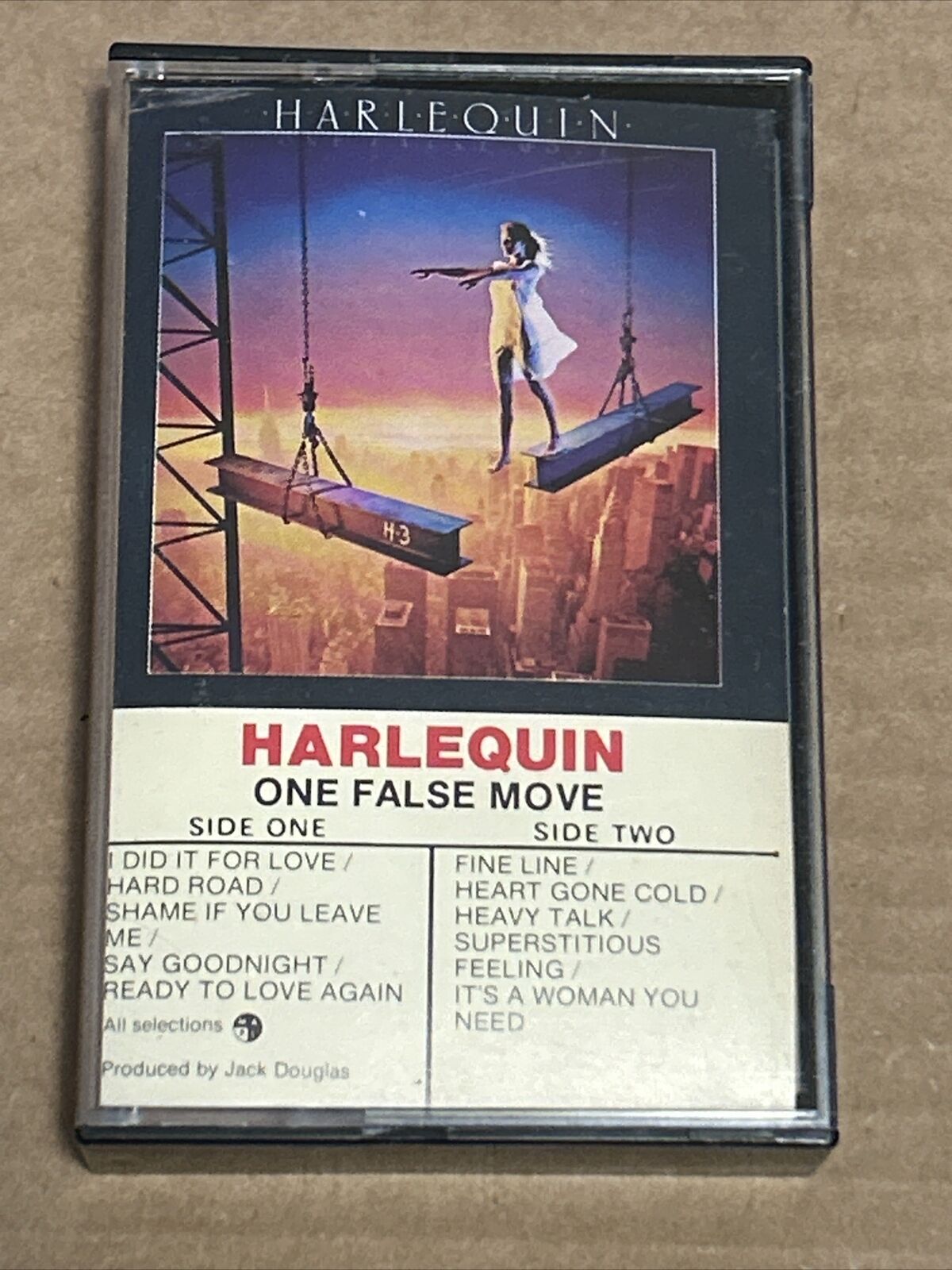 Harlequin One False Move Cassette Tape Tested