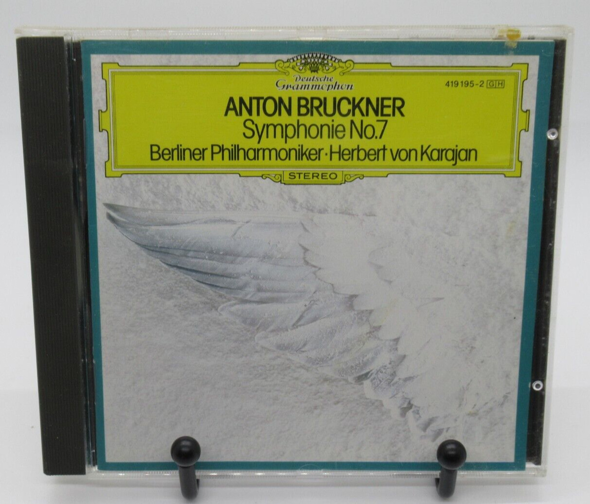 HERBERT VON KARAJAN - BRUCKNER: SYMPHONIE NO. 7 MUSIC CD, BERLINER, POLYDOR REC.