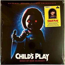 Child's Play Movie Soundtrack [Red & Blue Iris Splatter Vinyl] LP Record Album picture