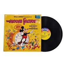 Walt Disney The Mickey Mouse Factory Vinyl Record Vintage 1972  picture