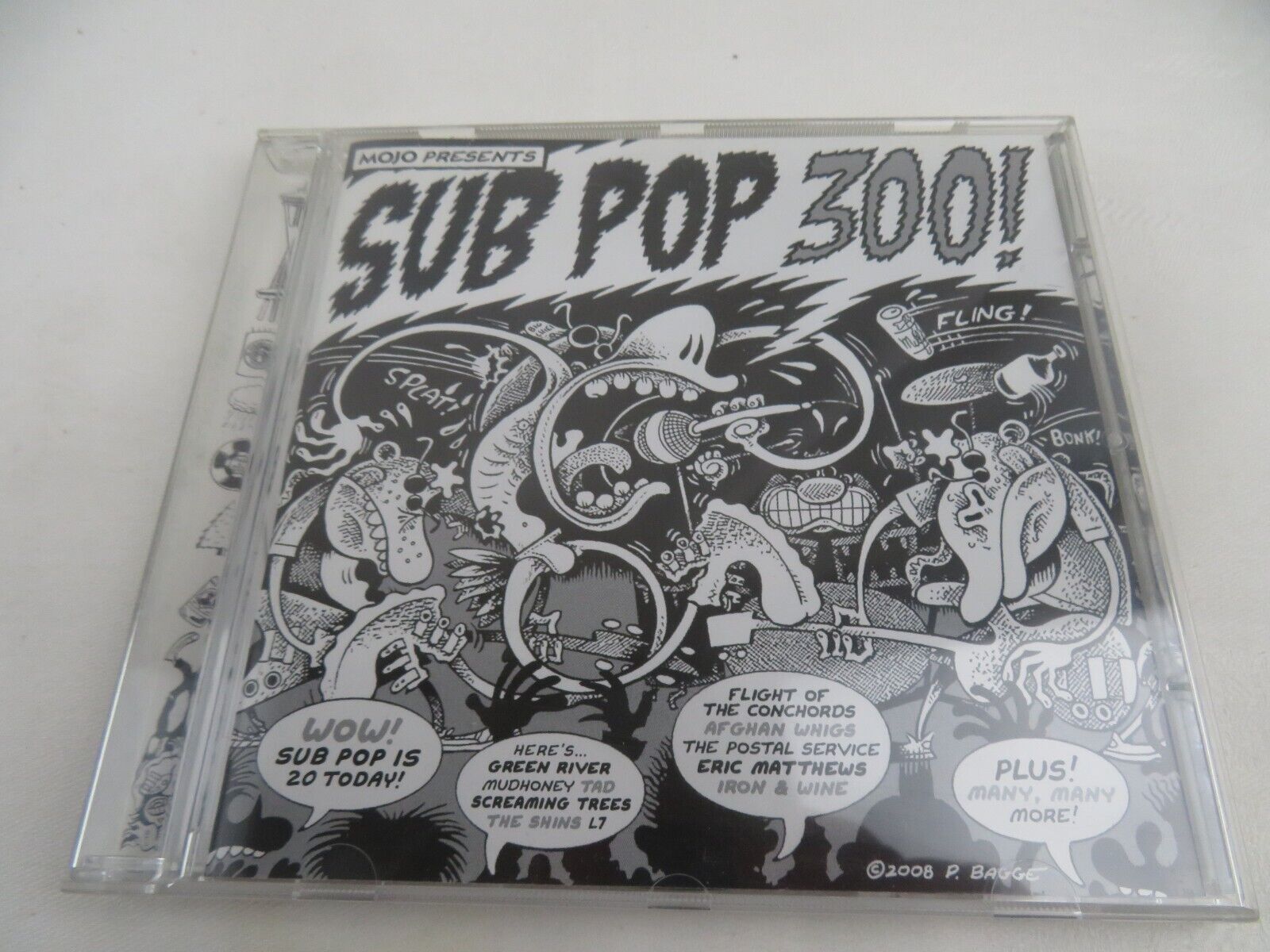 Mojo Presents Sub Pop 300 (CD 2008 Mojo) Compilation 15 Tracks