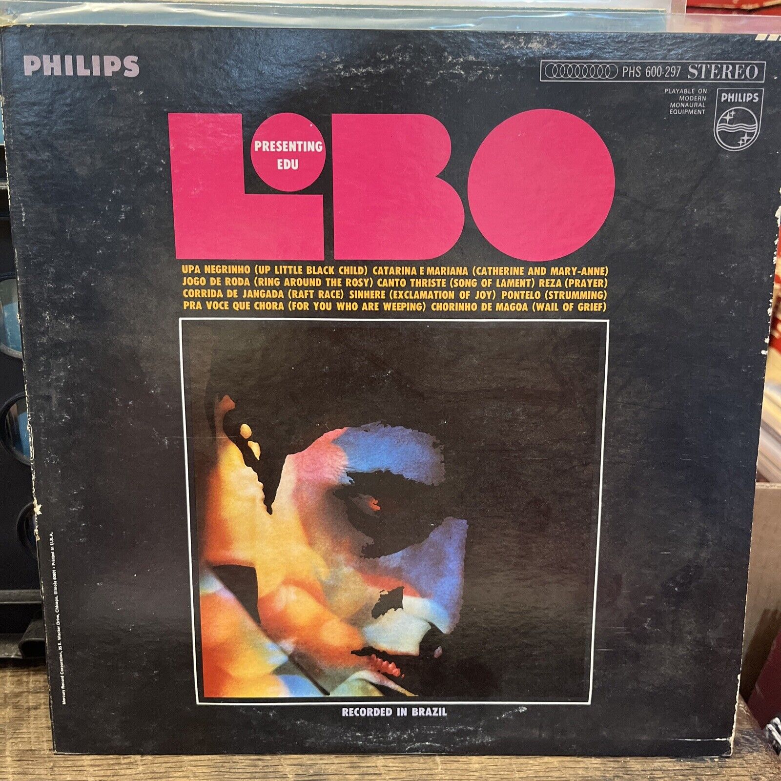 Edu Lobo - Presenting Edu Lobo - Promo LP - 1969 OG Pressing - Latin - WLP - 5