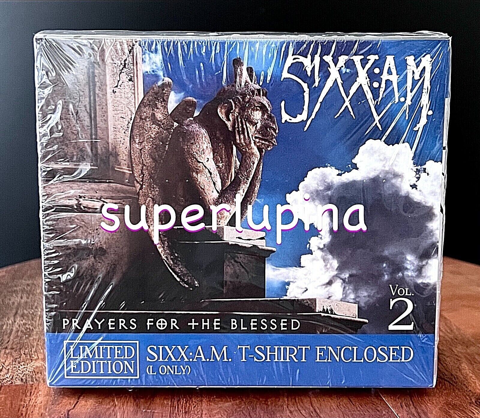 Sixx AM PRAYERS FOR THE BLESSED VOL.2 11-Track CD T-Shirt Edition NEW EU Import