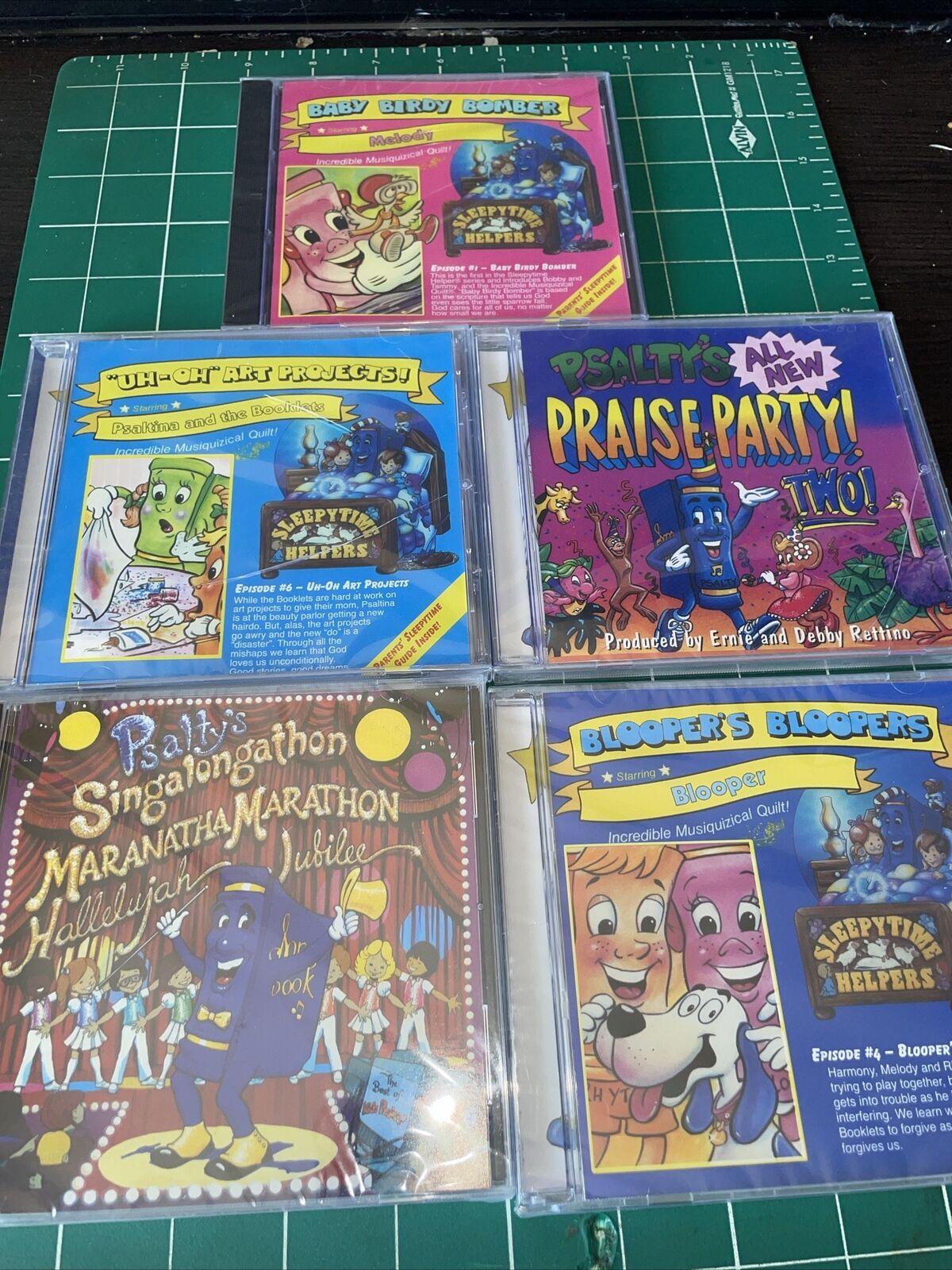 Lot Of 5 Psaltys Kids CDS SEALED