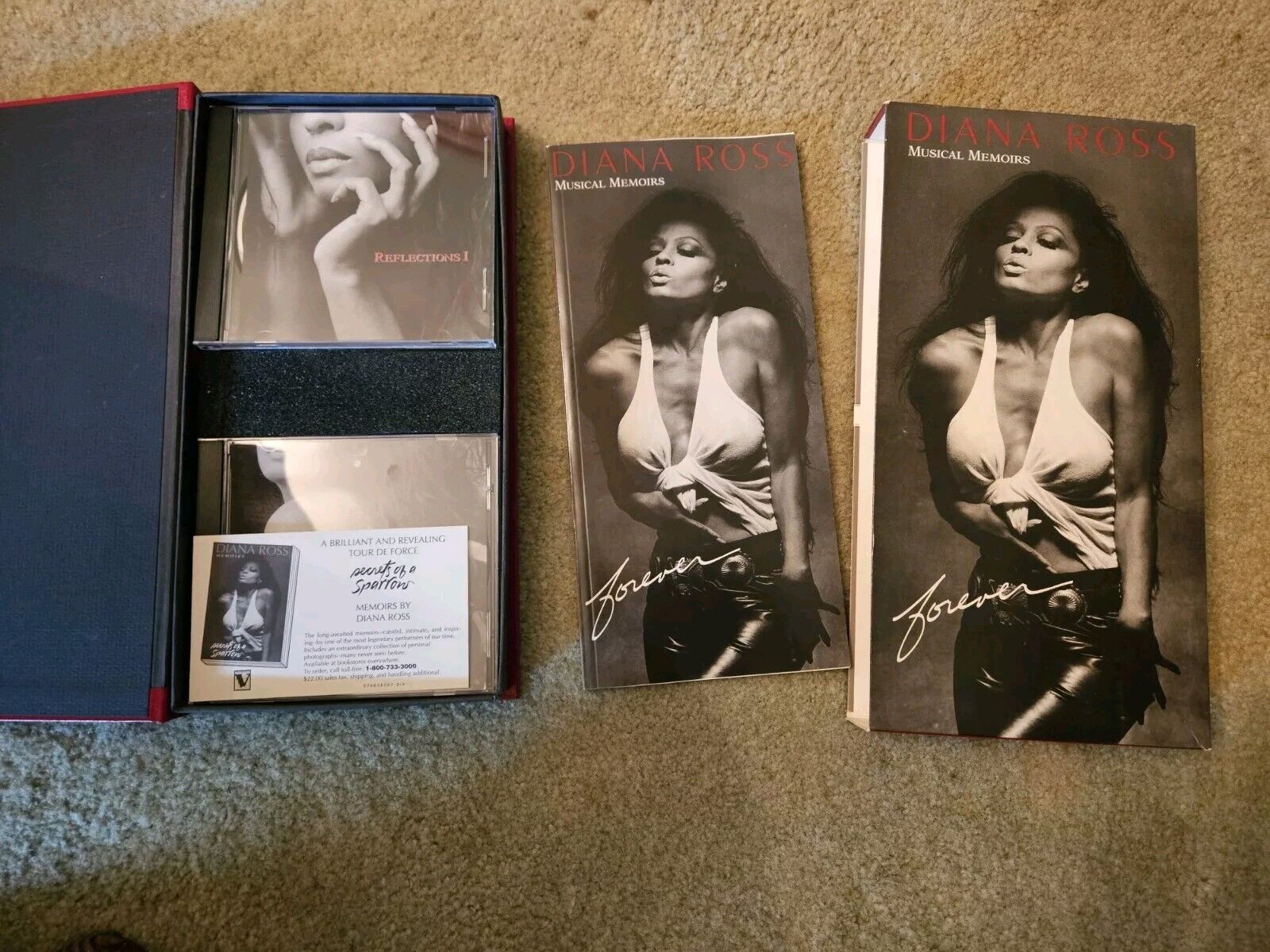 Forever Diana Ross  Musical Memoirs Diana Ross 4 CD Boxed Set-near mint