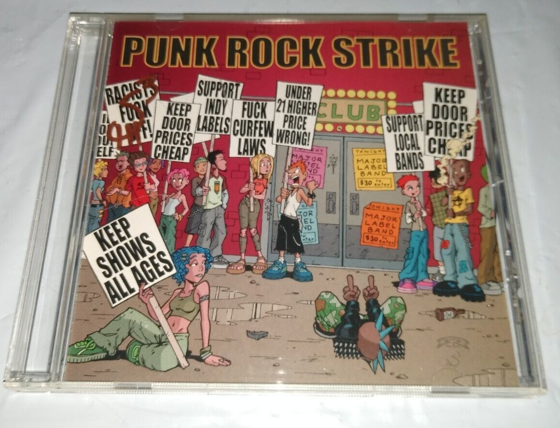 Various-Punk Rock Strike Vol. 1: Punk Rock Strikes Back CD Springman Records