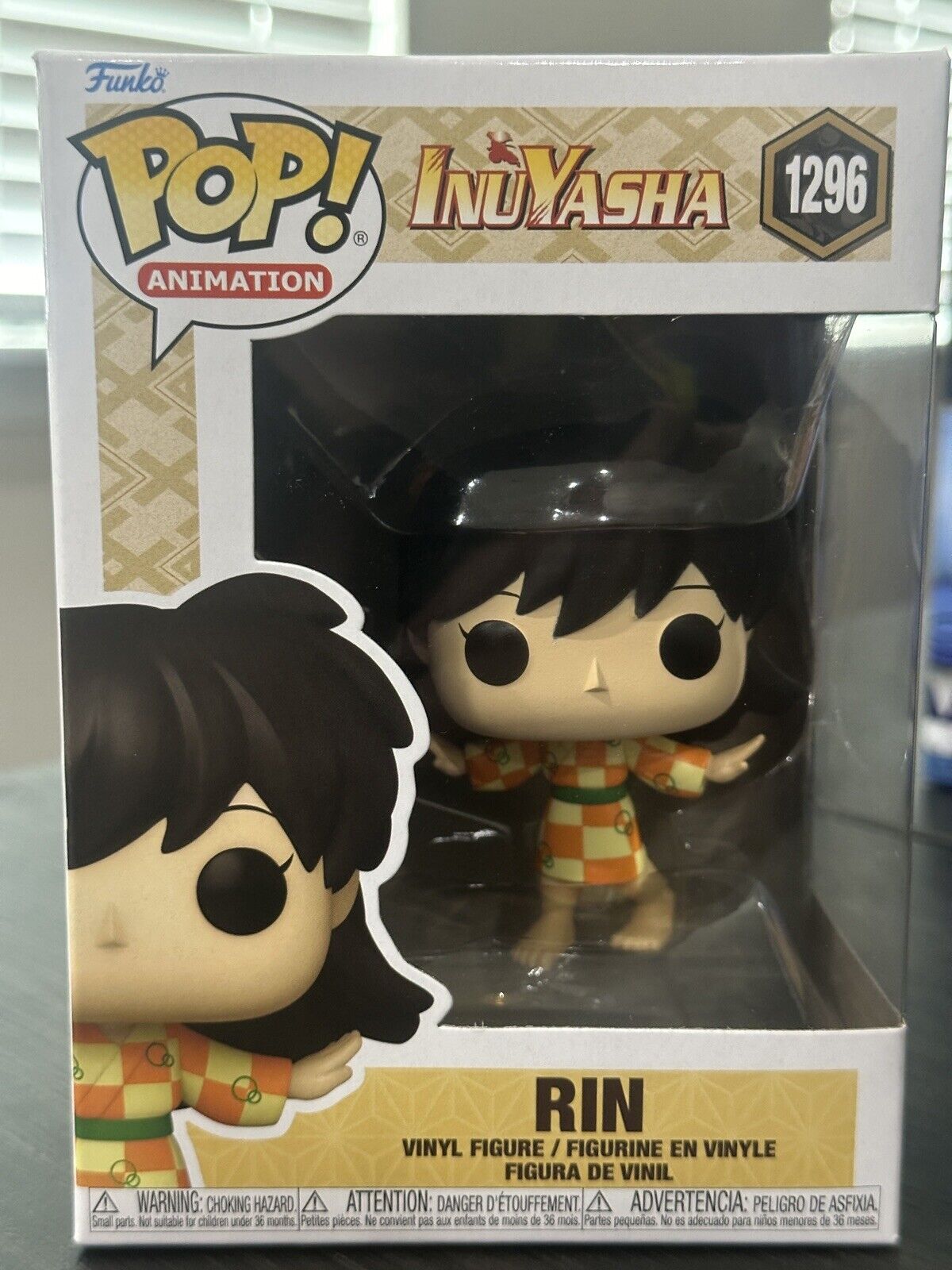 Funko Pop Vinyl: Inuyasha - Rin #1296 With Protector