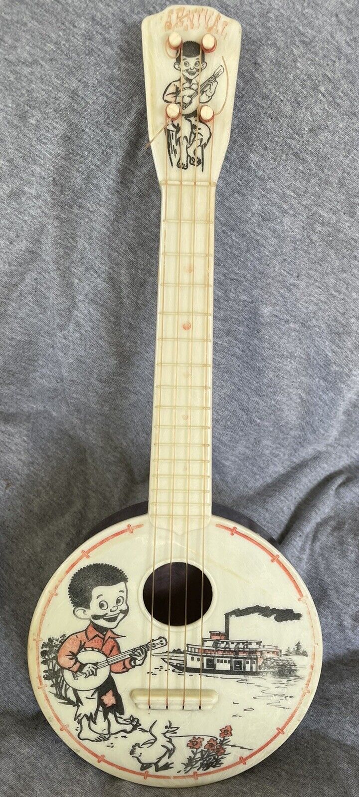 Vintage 1950’s Carnival Small Banjo