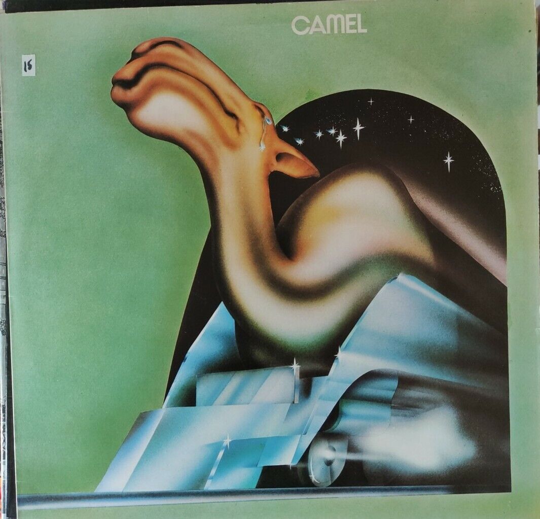 Camel First LP 1973 MCA Records UK Pressing 1974 Reissue Black Rainbow