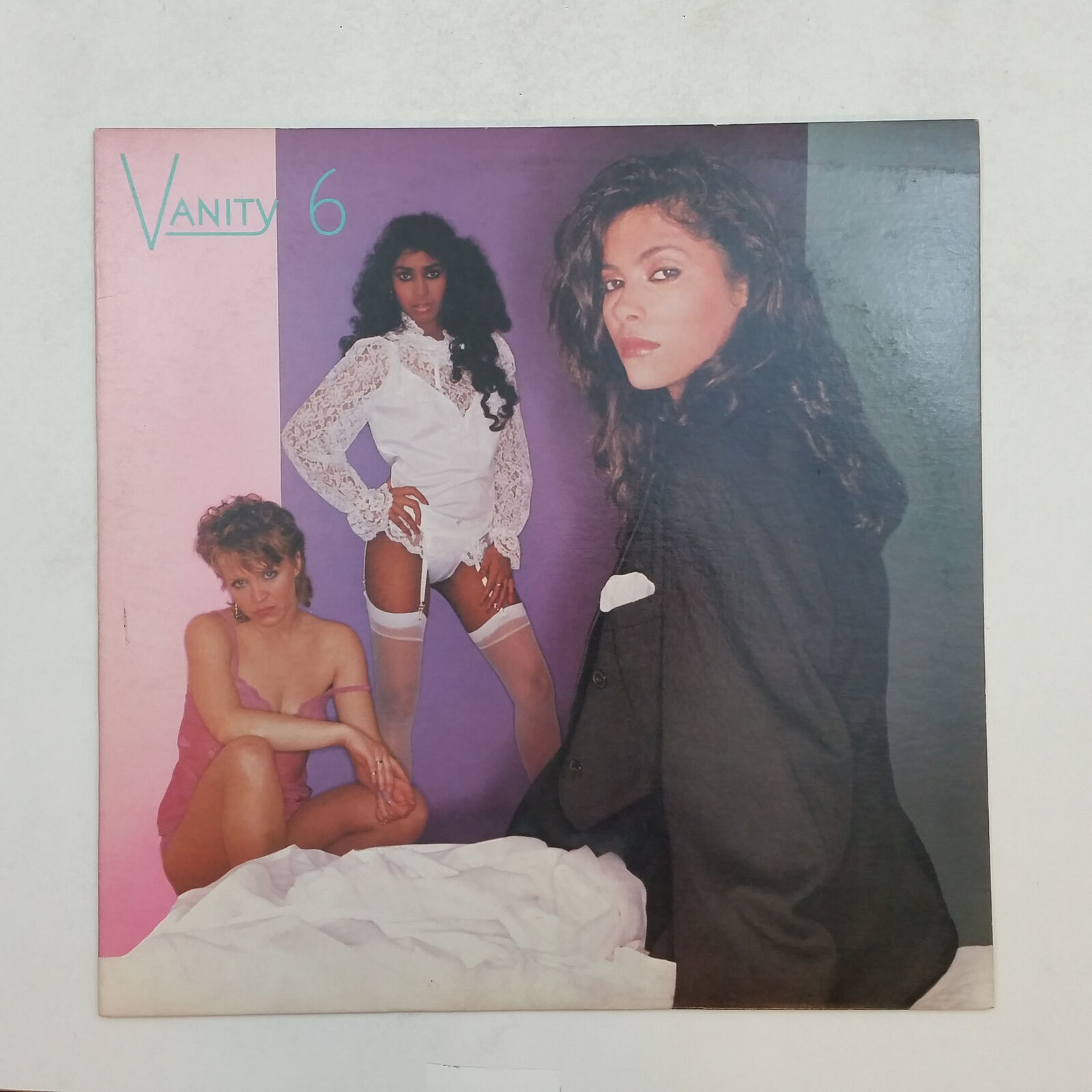 VANITY 6 s/t 123716 LP Vinyl VG++ Cover VG+nr++ 1982 Prince \
