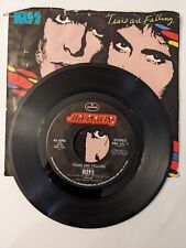 KISS 1985-Tears Are Falling/Any Way You Slice It-VINYL SINGLE 45 RPM EX PS picture