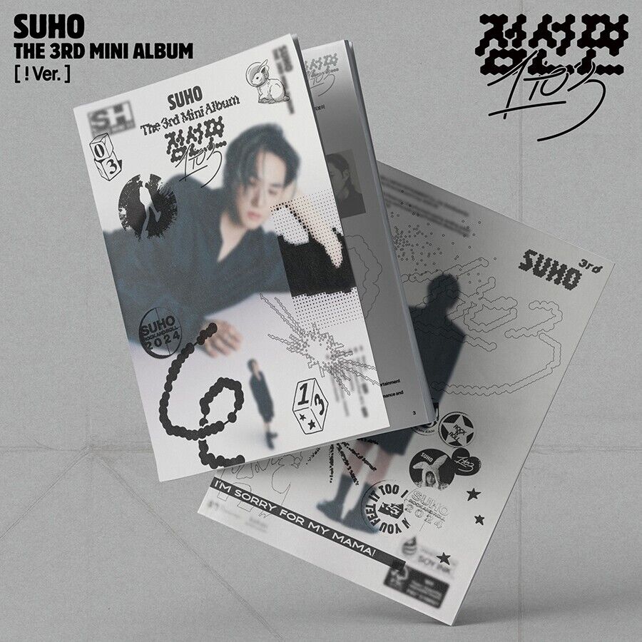EXO SUHO [점선면(1 TO 3)] The 3rd Mini Album  Ver/CD+Photo Book+Dice+2 Card+Poster