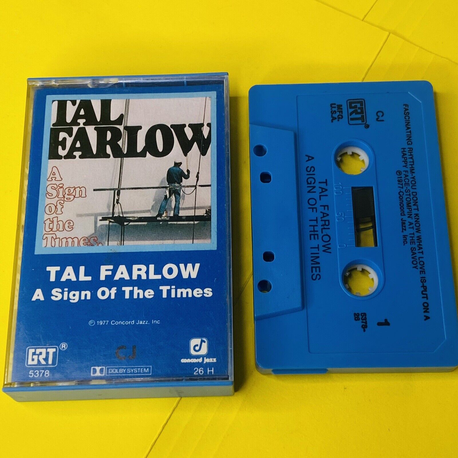 TAL FARLOW A Sign Of The Times CASSETTE TAPE Vtg TESTED