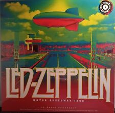 Led Zeppelin Motor Speedway 1969-blue transparent Sleeve (Vinyl) picture