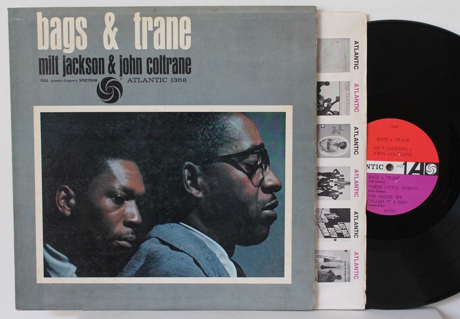 Milt Jackson & John Coltrane LP “Bags & Trane” ~ Atlantic 1368 ~ Mono