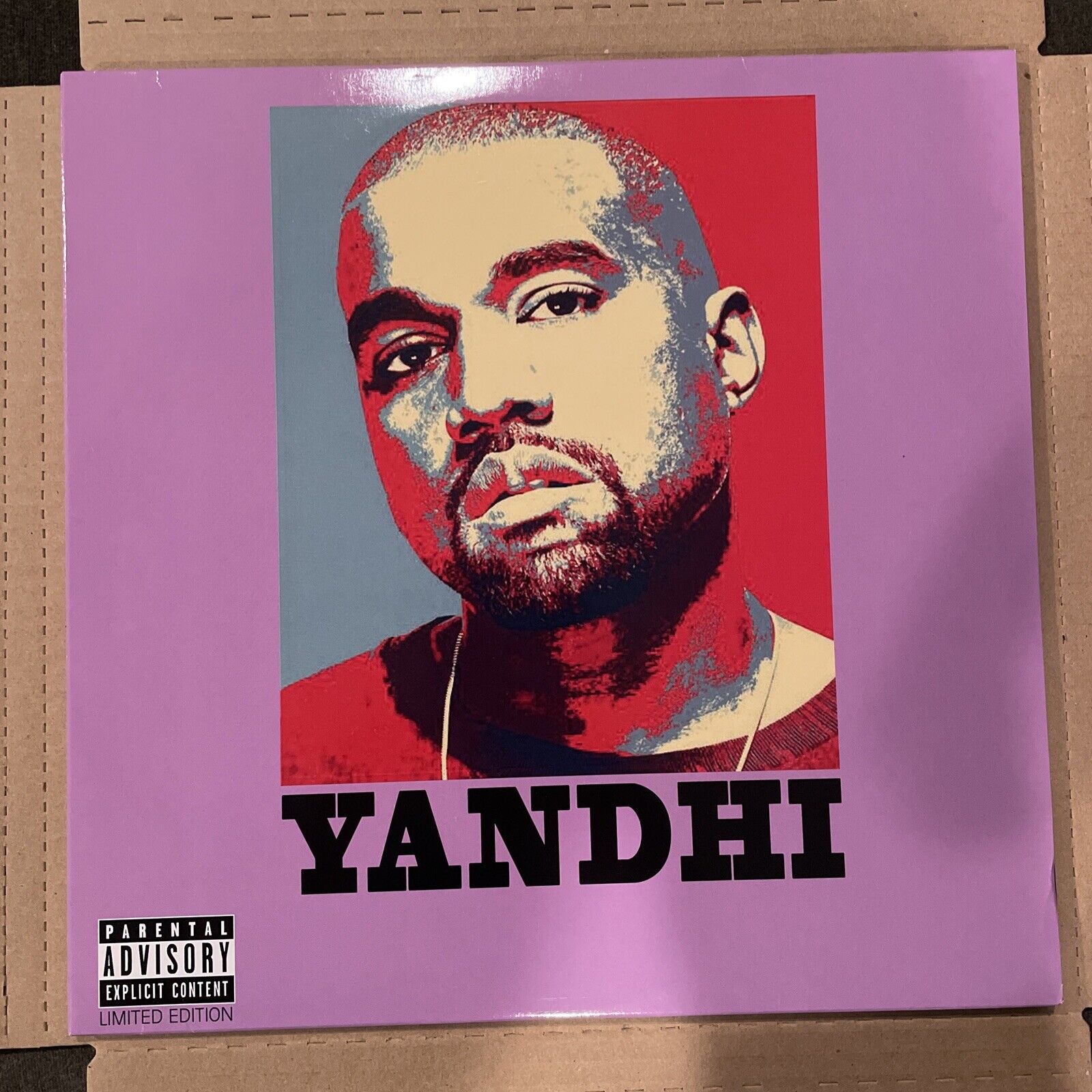 Yandhi 2xLP Colored Vinyl - Gold, Turquoise (Kanye West Unreleased Album)
