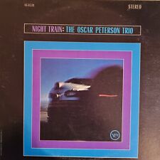 The Oscar Peterson Trio Night Train Bop Jazz Vinyl Album 1963 V6-8538 1st Press picture