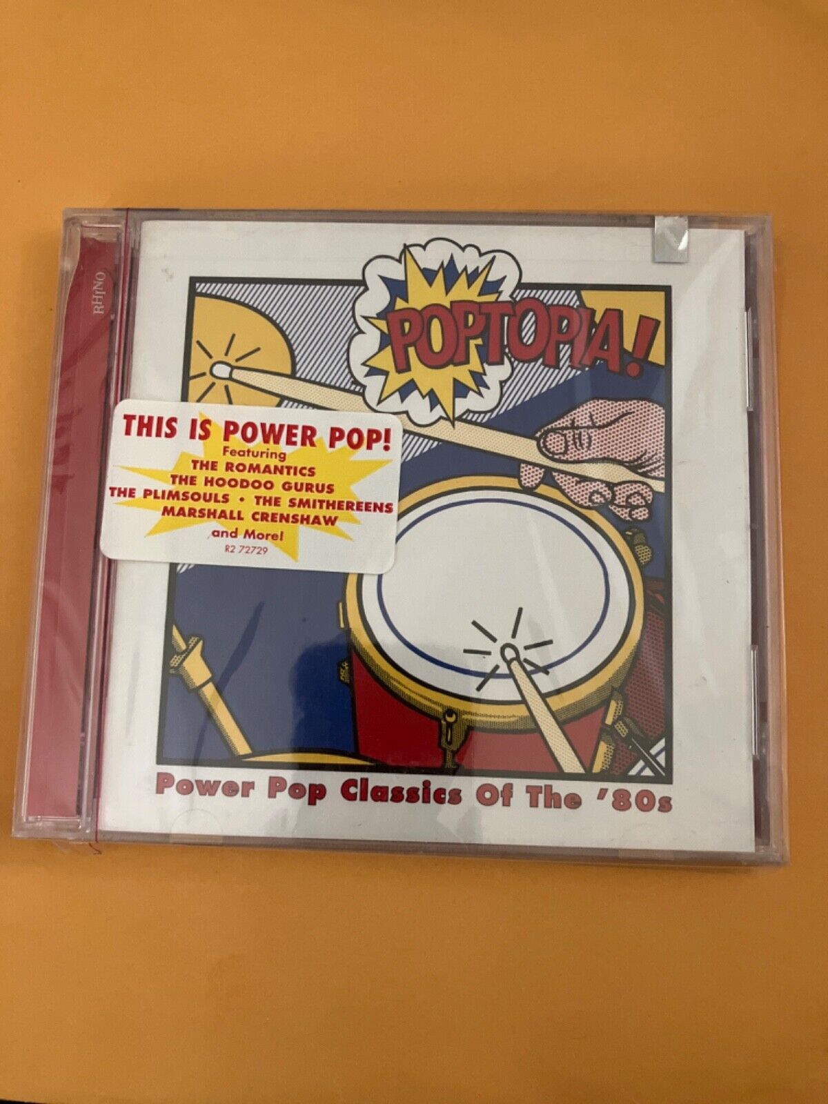 Poptopia. Power pop classics  of the ‘80s.      Drill hole.  Sealed