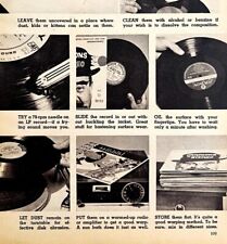 How To Ruin Your Vinyl Record Print 1961 Humor Satire Music Ephemera DWS6C picture