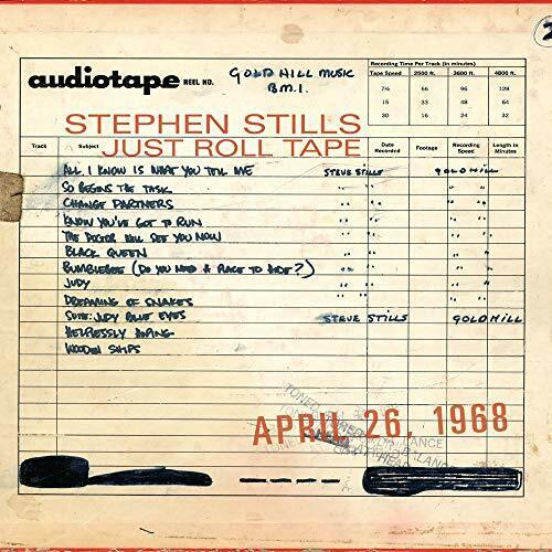 Stephen Stills - Just Roll Tape: April 26, 1968 - Stephen Stills CD KAVG The