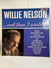 WILLIE NELSON AND THEN I WROTE LP RECORD 1962  Vinyl STEREO SLBY 1240 UK picture