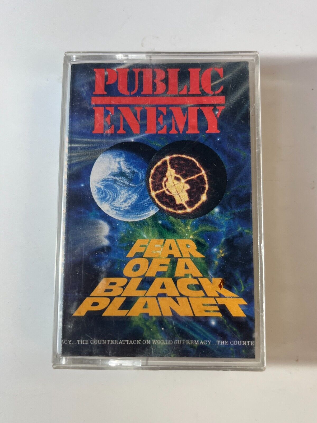 Public Enemy - Fear Of A Black Planet - Cassette Tape 1990 Def Jam CT 45413
