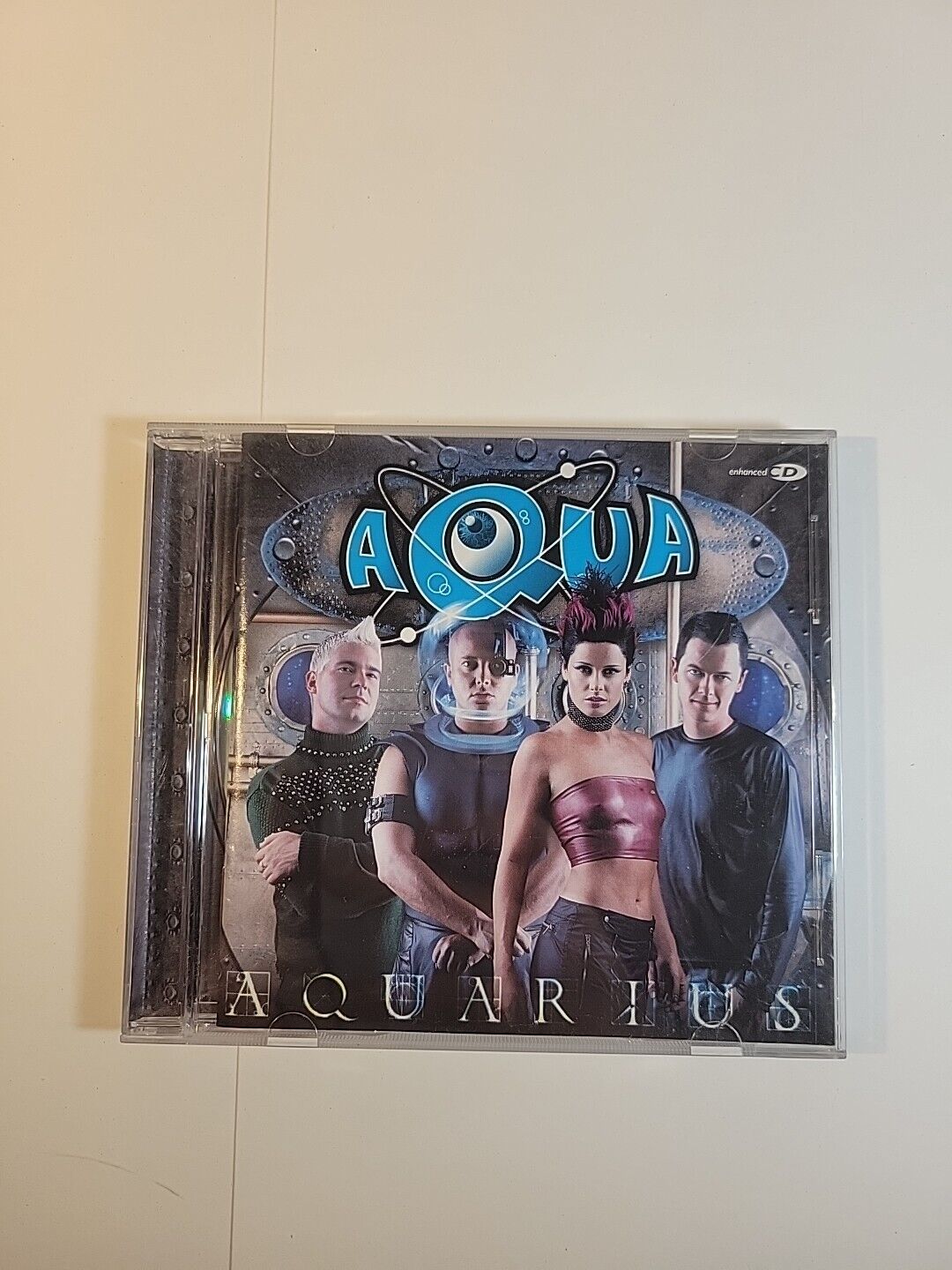 Aquarius by Aqua CD 2000 OOP RARE Danish-Norwegian SYNTH POP bubble gum Dance 