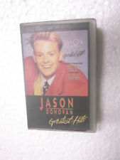 JASON DONOVAN  GREATEST HITS  CLAMSHELL 1992 RARE orig CASSETTE TAPE INDIA picture