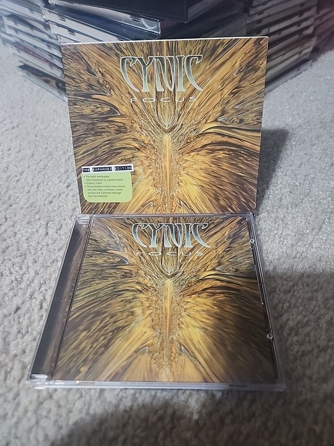 Cynic Focus Cd Expanded Edition W/slipcover EX Rare