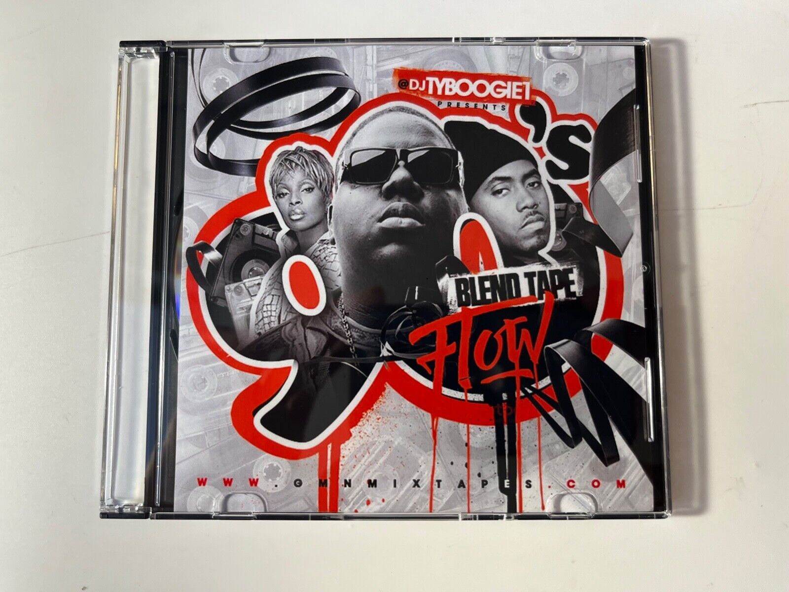 DJ TY BOOGIE 90s BLEND TAPE FLOW OLD SCHOOL Hip Hop NYC PROMO MIXTAPE MIX CD